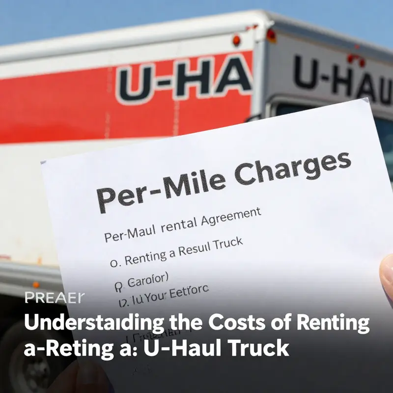 A business owner assesses the financial aspects of renting a U-Haul truck for a move.