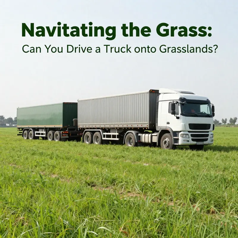 Understanding the legal ramifications for driving vehicles on grasslands.