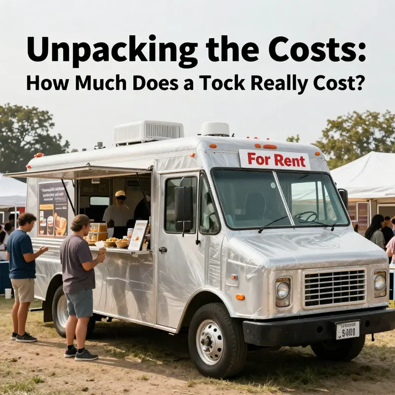 A glimpse of a new food truck, symbolizing reliability and customization opportunity for business owners.