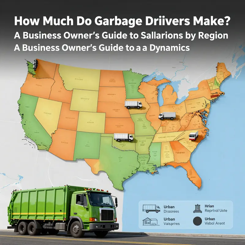 Regional differences in garbage truck driver wages across the United States highlight critical factors for business owners.