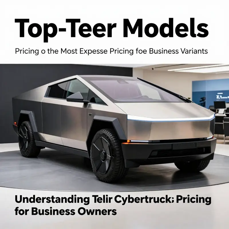 Entry-level Tesla Cybertruck: A versatile option for business owners.