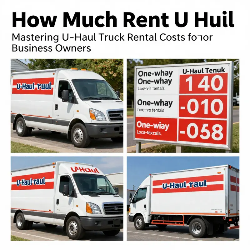 Exploring the base rates for U-Haul truck rentals.