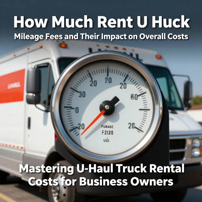 Exploring the base rates for U-Haul truck rentals.