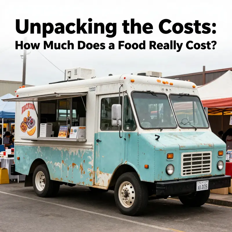 A glimpse of a new food truck, symbolizing reliability and customization opportunity for business owners.