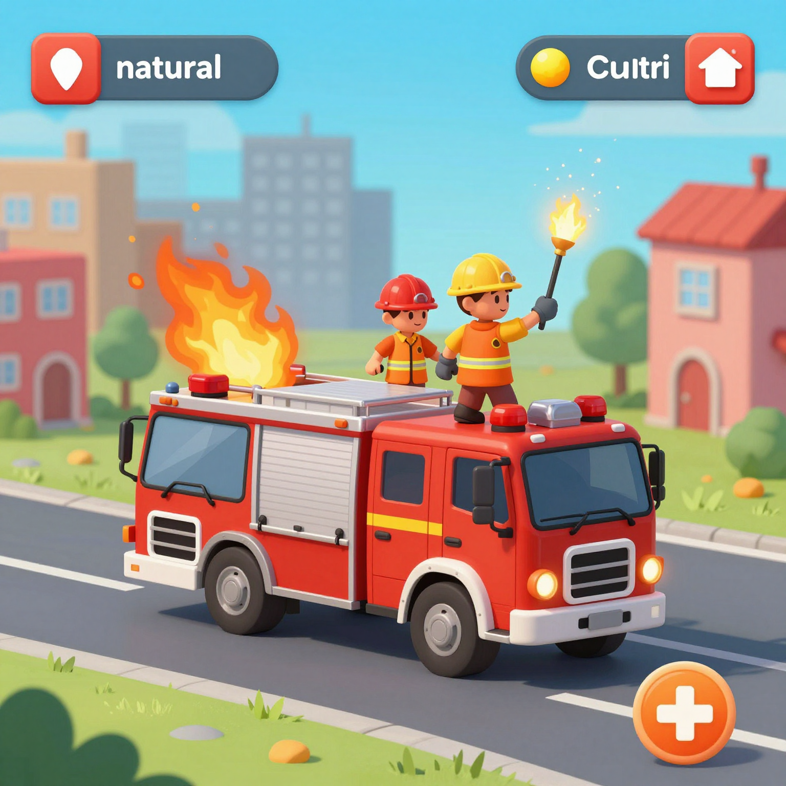 Fire Truck Game Concept