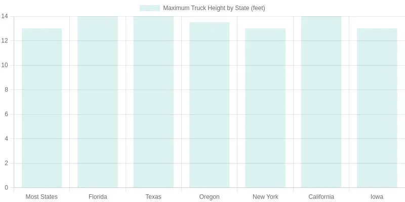 Truck Height Regulations by State
