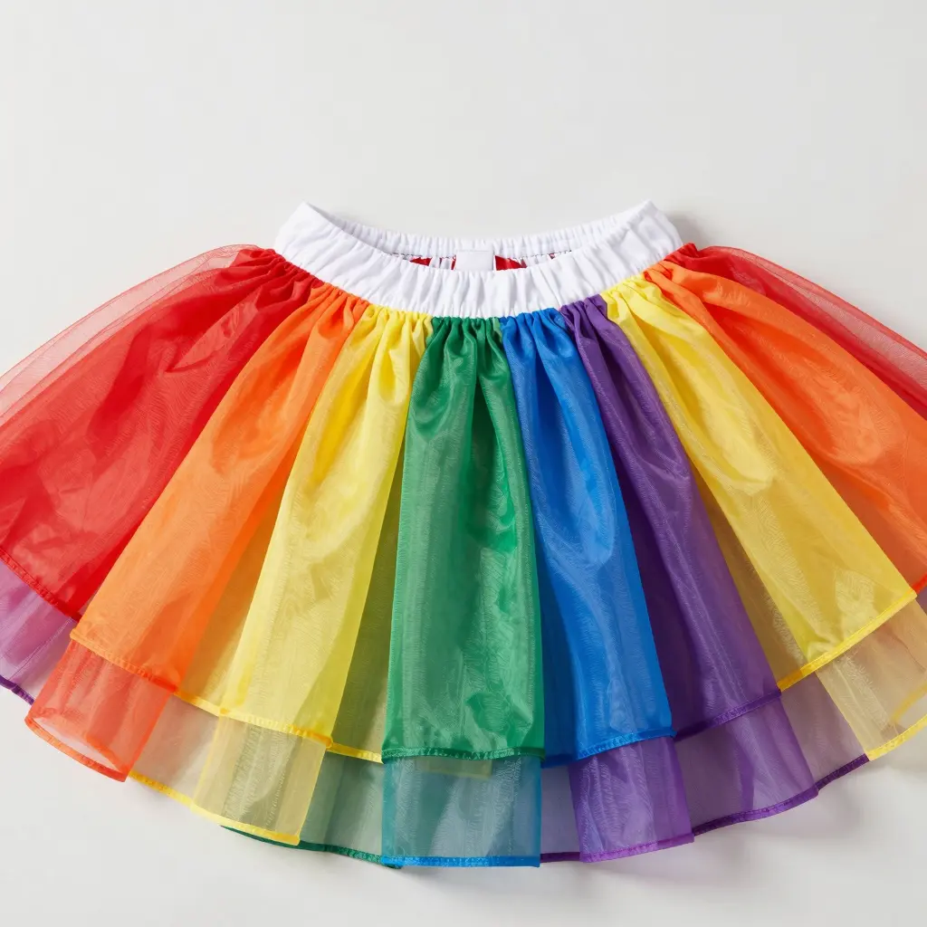 Rainbow Skirt Tutu
